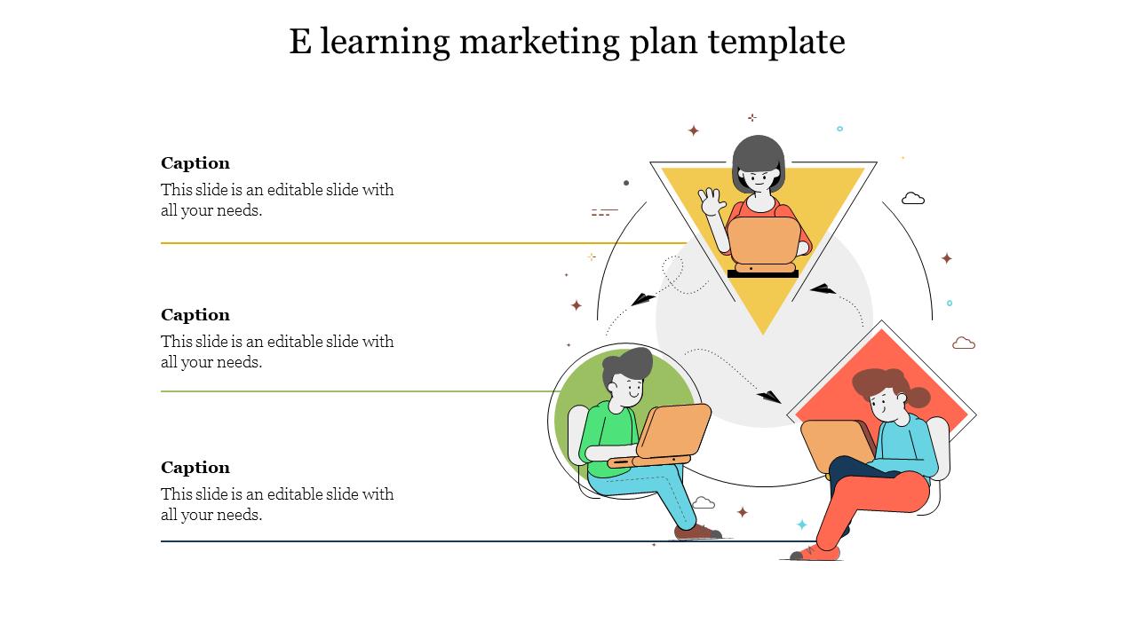 e learning marketing plan template